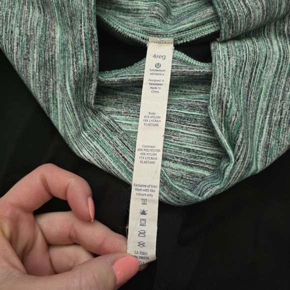 Lululemon Groove Pant III (Regular) *Full-On LuonBlack / Space Dye - 4reg - Picture 5 of 15